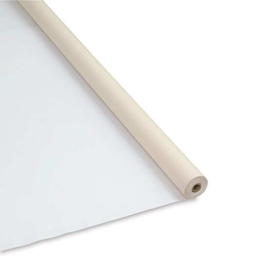 Blick; Blick Acrylic Primed Cotton Canvas - Medium, 52" x 1 yard, Acrylic Primed, by the Yard; Category:Canvas Folds & Rolls; Image:1